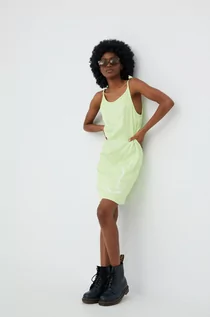 Sukienki - Karl Lagerfeld Kani Kani sukienka kolor zielony mini prosta - grafika 1