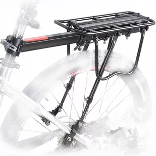 Bagażnik Rowerowy Tylny Aluminium Uniwersalny 50Kg - Bagażniki rowerowe - miniaturka - grafika 1