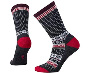 Smartwool Cozy Cabin Crew skarpety damskie, Cozy Cabin Crew, Charcoal Heather, Small - Skarpetki damskie - miniaturka - grafika 1