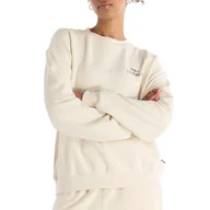 Bluzy damskie - Bluza New Balance WT43559LIN - beżowa - miniaturka - grafika 1