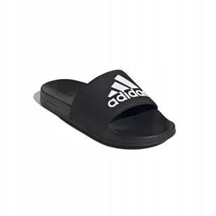 Adidas klapki unisex wodoodporne gumowe Adilette GZ3779 czarne - Klapki i japonki męskie - miniaturka - grafika 1