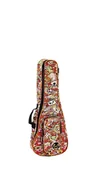 Pokrowce i futerały na gitarę - Ortega Guitars Gigbag na ukulele Tenor z paskami na ramiona - lalka Voodoo (KUB-VP-TE) KUB-VP-TE - miniaturka - grafika 1