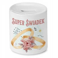 Skarbonki - Skarbonka 330 ml Dla Kingi Córki Dziecka Prezent z Nadrukiem ze Zdjęciem + Opakowanie na prezent (wzór 01) - miniaturka - grafika 1