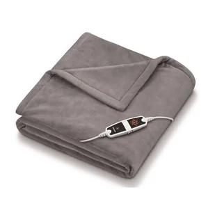 Beurer koc elektryczny HD 150 Cosy Taupe - Poduszki, koce i materace lecznicze - miniaturka - grafika 1