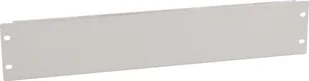 RAPZ2-G PULSAR Panel zaślepiający RACK 2U szary - Akcesoria do szaf serwerowych - miniaturka - grafika 1