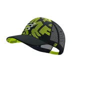 Czapki i chusty sportowe męskie - COMPRESSPORT Czapka lifestyle TRUCKER CAP FLASH - miniaturka - grafika 1