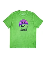 Koszulki męskie - Nike Męski t-shirt M Nsw Tee Spbrk Like Nk Dye Mean Green S DB6190-304 - miniaturka - grafika 1