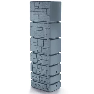Zbiornik na deszczówkę MPI Tower Stone 500 l szary - Zbiorniki na deszczówkę - miniaturka - grafika 1