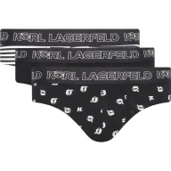 Majtki męskie - Karl Lagerfeld Slipy 3-pack Ikon - miniaturka - grafika 1