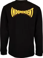Koszulki męskie - t-shirt męski INDEPENDENT SPANNING LS TEE Black - miniaturka - grafika 1