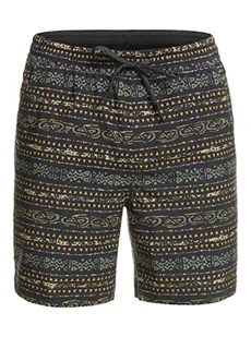 Quiksilver Męskie szorty kąpielowe dla płazów, czarne, S - Spodenki damskie - miniaturka - grafika 1