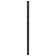 Agrowłókniny - vidaXL Agrowłóknina antychwastowa, czarna, 2x50 m, PP - miniaturka - grafika 1