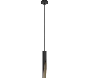 Eglo 901732 - LED Żyrandol na lince BARBOTTO 1xGU10/4,5W/230V 3000K czarny/brązowy - Lampy sufitowe - miniaturka - grafika 1
