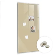Tablice i flipcharty - Magnetyczny Organizer na Ścianę 120x60 cm - Kolor beżowy - miniaturka - grafika 1