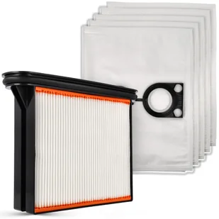 5x Worek Worki Do Odkurzacza Bosch GAS25 Starmix Metabo Filtr - Worki do odkurzaczy - miniaturka - grafika 1