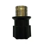 Akcesoria do armatury i ceramiki - Kuchinox TULEJA MONTAŻOWA DO BATERII ZLEWOZMYWAKOWYCH STOJĄCYCH CZARNY CZB 00TD - miniaturka - grafika 1