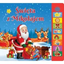 Święta z Mikołajem - Książki edukacyjne - miniaturka - grafika 1