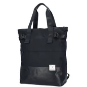 Plecaki - Strellson Shopper/Plecak Tottenham 2.0 Jake Czarny - miniaturka - grafika 1