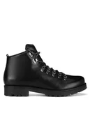 Botki męskie - Badura Trzewiki BOWER-13 MI08 Czarny - miniaturka - grafika 1