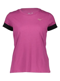 Mizuno Koszulka w kolorze różowym - Koszulki i topy damskie - miniaturka - grafika 1
