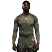 Kimona, stroje i obuwie - Venum Serpenti Rashguard Long Sleeves Długi Rękaw Khaki/Bronze/Ivory - miniaturka - grafika 1