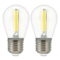Żarówki LED - ZESTAW 2x LED Żarówka PARTY E27/0,3W/36V żółta - miniaturka - grafika 1