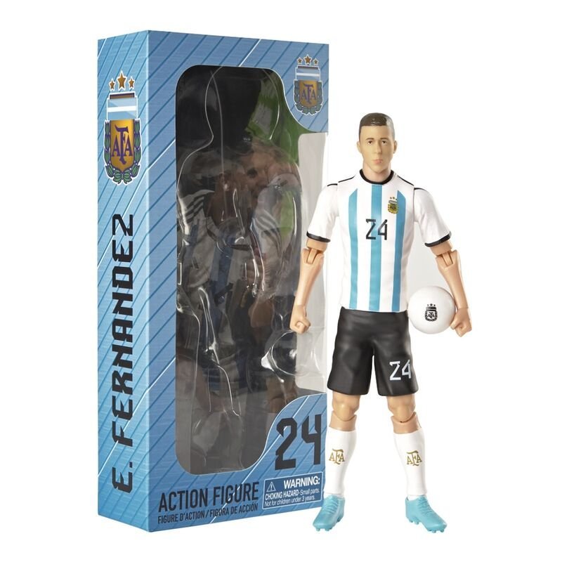Figurka kolekcjonerska Enzo w barwach Argentyny 20 cm