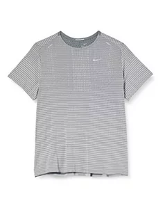 Nike T-shirt męski Techknit Ultra męski Smoke Grey/Lt Smoke Grey/Refle XL CJ5344 - Koszulki męskie - miniaturka - grafika 1