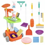 Roboty dla dzieci - Zestaw do sprzątania robot sprzątający wózek 388-7 - miniaturka - grafika 1