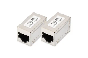 Digitus Modułowy łącznik wtykowy CAT 6A, ekranowany - 2 kst - Adaptery i przejściówki - miniaturka - grafika 1