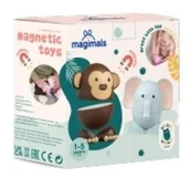 Klocki - Zwierzątka magnetyczne safari - klocki - miniaturka - grafika 1