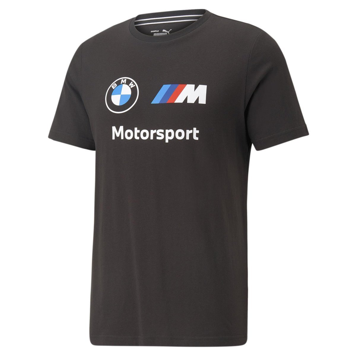 Koszulka męska Puma BMW MMS ESS Logo czarna 53814801-XXL