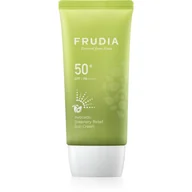 Kremy do twarzy - Frudia Sun Avocado Greenery Relief nawilżający krem ochronny dla cery wrażliwej SPF 50+ 50 g - miniaturka - grafika 1