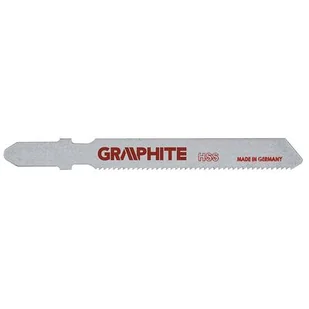 GRAPHITE Brzeszczot do wyrzynarki, 21 TPI, uchwyt typu T, komplet 2 sztuki, - Brzeszczoty - miniaturka - grafika 1