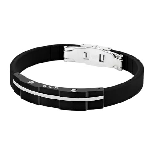 Lotus Style Biżuteria męska stal nierdzewna na rękę, Tworzywo sztuczne