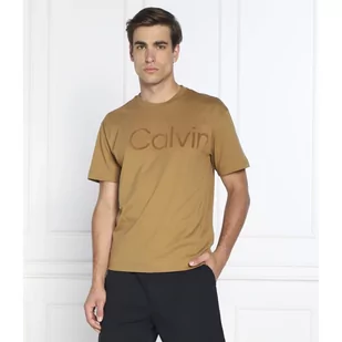 Calvin Klein T-shirt FLOCK LOGO | Comfort fit - Koszulki męskie - miniaturka - grafika 1