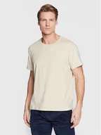 Koszulki męskie - Blend T-Shirt Dinton 20714824 Écru Regular Fit - miniaturka - grafika 1