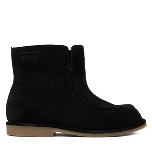 Botki Bronx 47645-OC Czarny - Botki damskie - miniaturka - grafika 1
