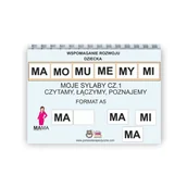 Podręczniki dla szkół podstawowych - Moje sylaby. Czytamy, łączymy, poznajemy. Część 1 - miniaturka - grafika 1