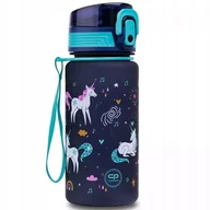 Shakery i bidony sportowe - Coolpack Bidon Brisk 400 ml. mini butelka Mrs Unicorn Jednorożec Z17935 - miniaturka - grafika 1