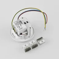 Oprawy, klosze i abażury - Molto Luce oprawa wpuszczana LED Wall 68R IP44 RD, biały, aluminium, CCT - miniaturka - grafika 1