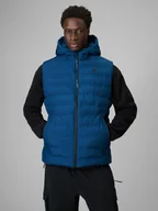 Kurtki męskie - 4F Bezrękawnik z wypełnieniem syntetycznym męski - granatowy XXL - miniaturka - grafika 1