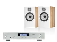 Zestawy stereo - Rotel A11 Tribute (srebrny) + 606 S3 (dąb) - miniaturka - grafika 1