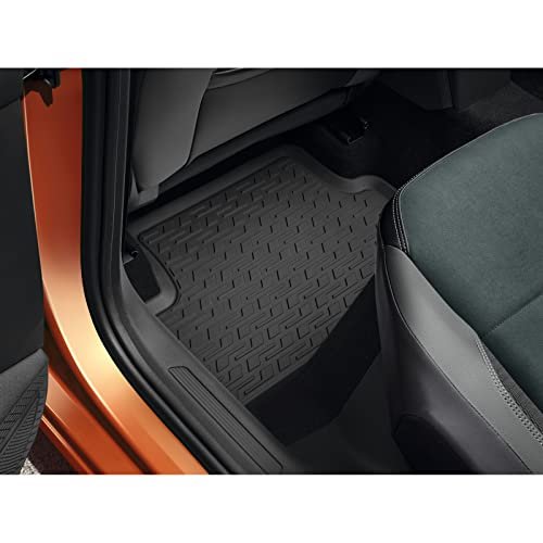 Volkswagen 2G006151282V dywaniki gumowe na każdą pogodę, 2 x dywaniki gumowe z tyłu, do modeli z lat 2018-2021