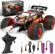 Zabawki zdalnie sterowane - FiveJoy RC Car Monster Truck 2.4GHz Zdalnie Sterowany Auto Terenowe - miniaturka - grafika 1