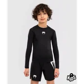 Kimona, stroje i obuwie - Venum Rashguard Dziecięcy Contender Długi Rękaw Kids Black - miniaturka - grafika 1