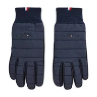Rękawiczki - Tommy Hilfiger Rękawiczki Męskie Th Established Mix Nylon Gloves AM0AM07884 DW5 - miniaturka - grafika 1