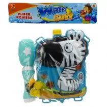 Pistolet na wodę Zebra plecak Mega Creative 511351 - Zabawki i gry sportowe - miniaturka - grafika 1