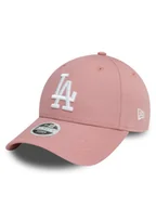 Czapki i chusty sportowe męskie - New Era Czapka z daszkiem LA Dodgers League Essential 9FORTY 60595170 Różowy - miniaturka - grafika 1