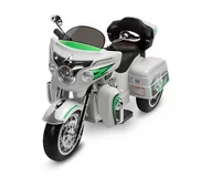 Pojazdy elektryczne dla dzieci - Toyz, Pojazd na akumulator, motocykl, Riot, Lighty Grey - miniaturka - grafika 1